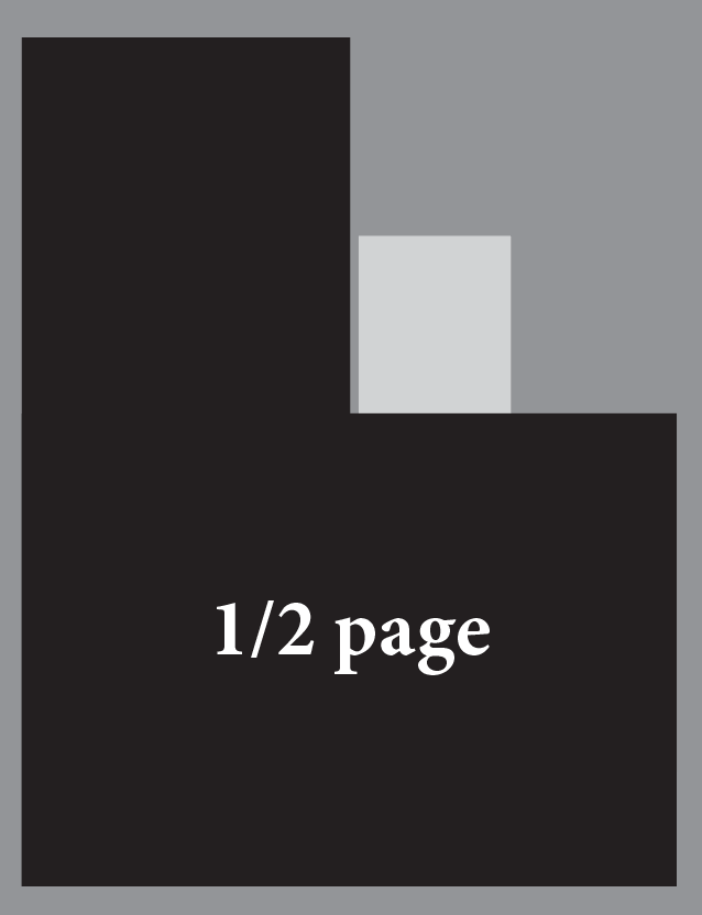 1/2 page